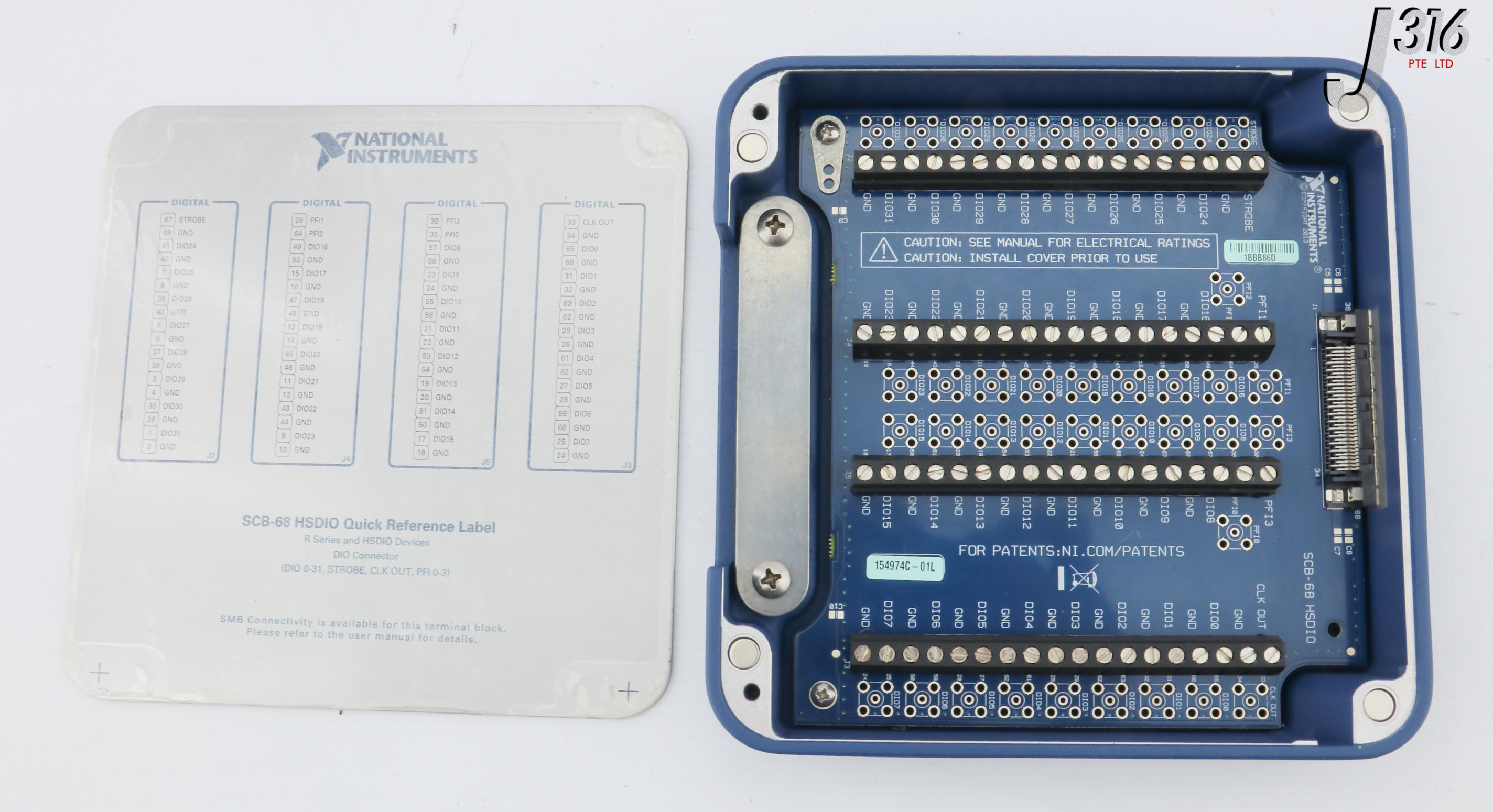 ショウ 28753 NATIONAL INSTRUMENTS 68-PIN VHDCI, SHIELDED I/O CONNECTOR